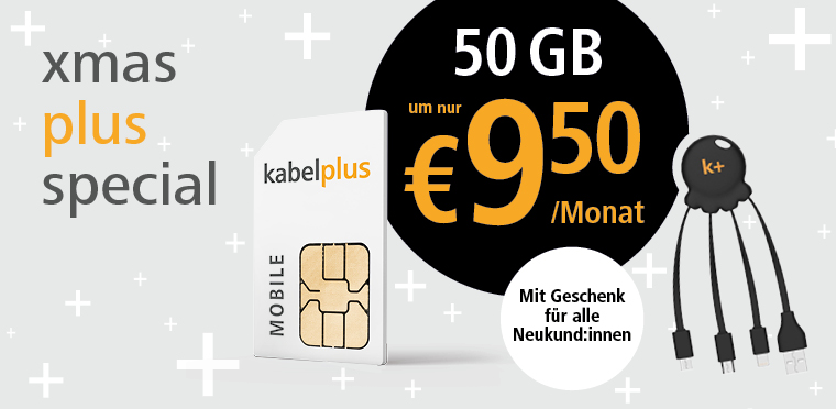 Glasfaser-Internet, TV, Telefonie und Handy-Tarife von kabelplus